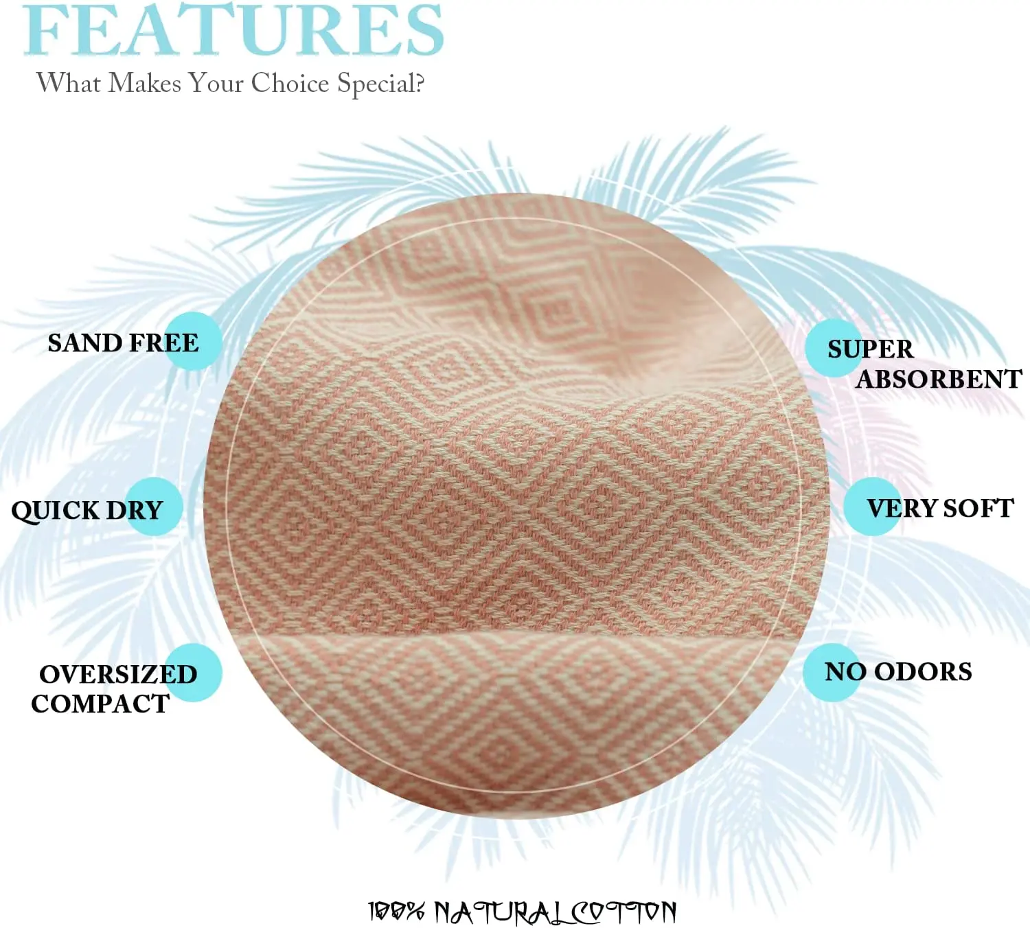 High Quality Hot Sale Sand Proof 100% Cotton Soft Custom Hammam Fouta Turkish Beach Towel