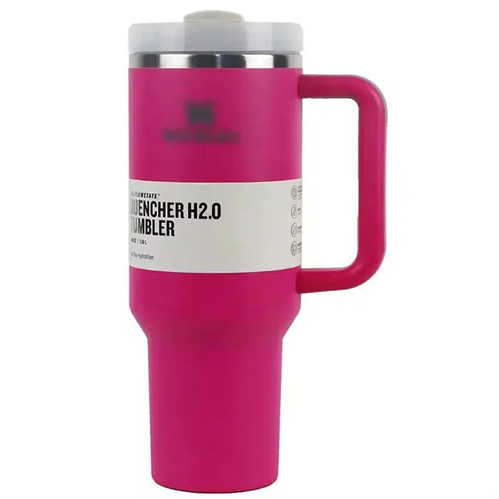 HL 2024 Amaz ong Best Seller 1:1 High Handle Stan cup 40oz and 30OZ with handle Stainless Steel Stan thermos cup with Handle Lid