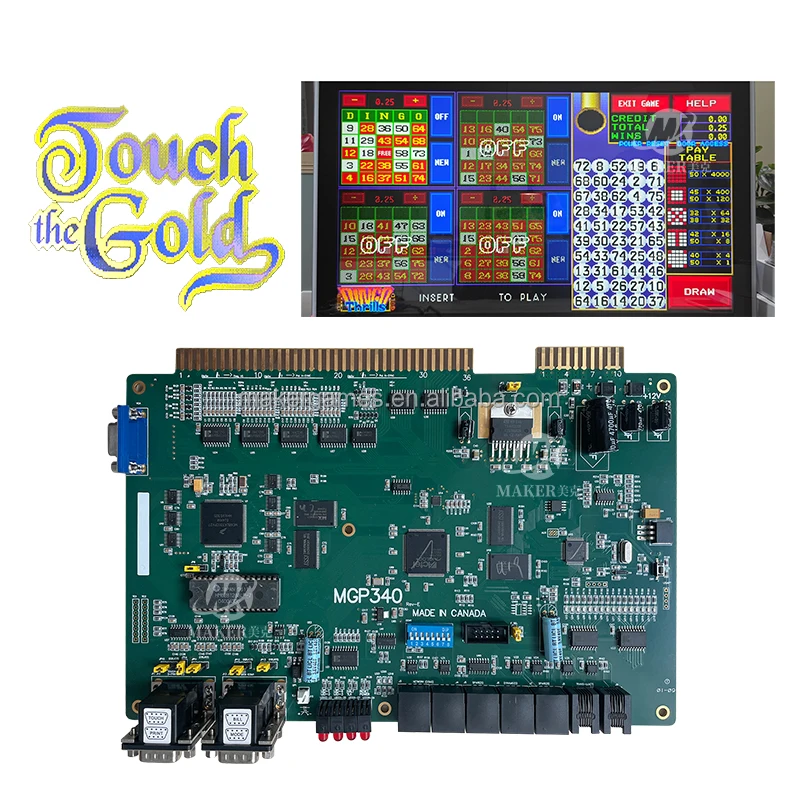 Maker High Quality Durable US Popular Factory Direct Wholesale Touch The Gold Board Motherboard PCB Skill Game