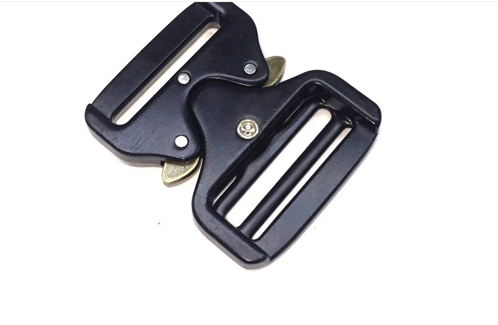 Wholesale accessories tactical fashion heavy duty metal quick release bag snap buckles belt adjustable buckle