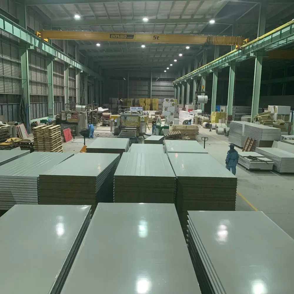 wholesale custom lebanon cheapest cement board polyurethane sandwich wall panel and clean cold room
