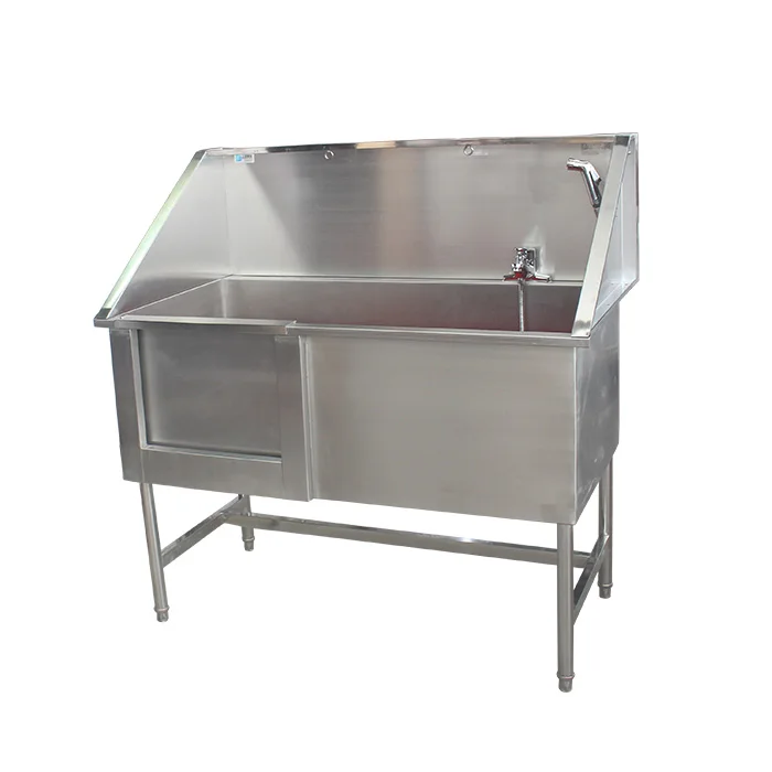 
Professional Dog Grooming Tub Stainless Steel Pet Bathing Tub Pet Grooming Tub 