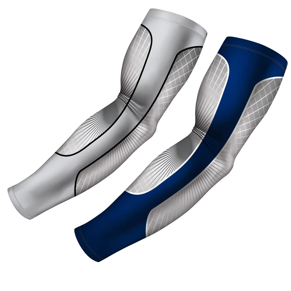 Cycling Sports Sublimated Custom Arm Sleeves Running compression sleeves arms cycling arm sleeves