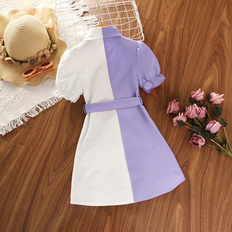 Children Clothes 2023 New Design Baby Kids Dresses For Girls Sweet