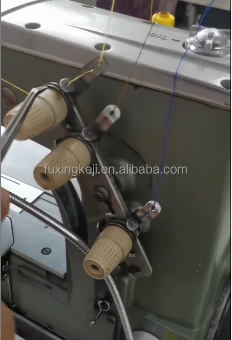 Used japan kansai special 1702p 2 needle flatbed coverstitch machine making belt loop machine with auto trimmer for jeans