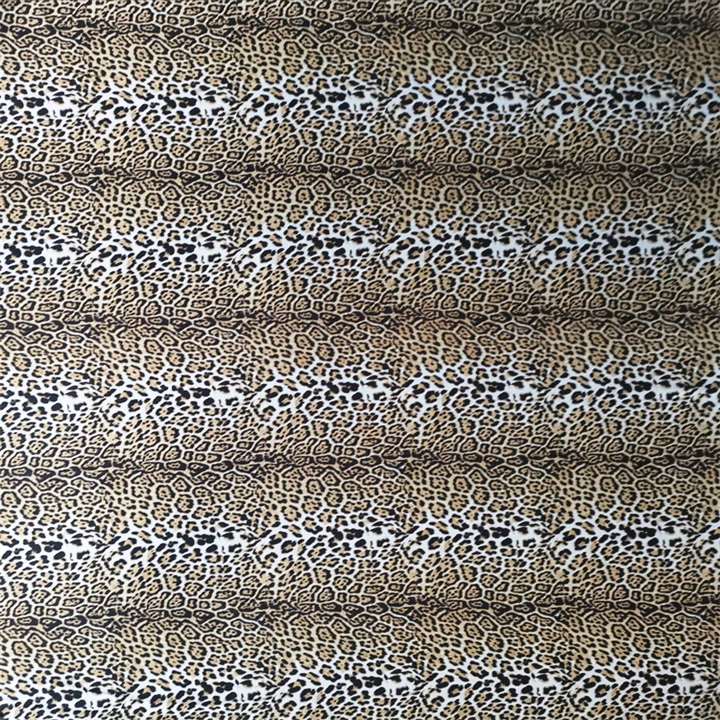 
Leopard Print Silk Georgette Fabric Sarees Silk 12MM Georgette Fabric 