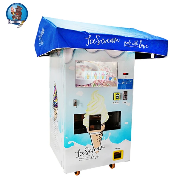 Hot sale!To Wholesale Ice Cream Soft Serve Vending Making Machine Price HM736S