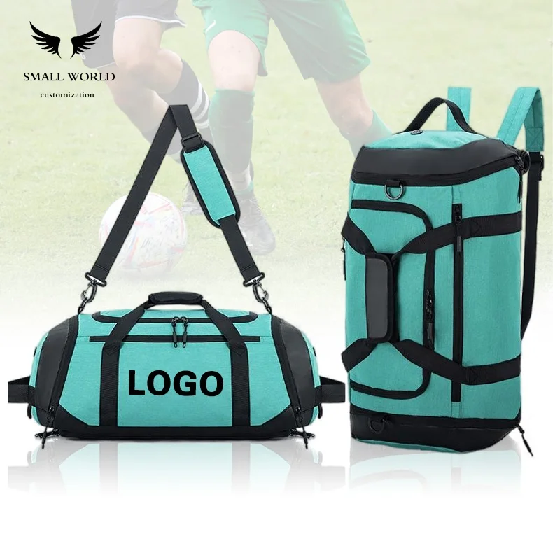 wholesale custom Unisex Multifunctional Luggage Backpack Dry Wet Separation Fitness Portable Tote Bag