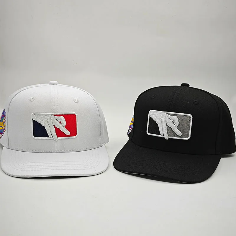 New Embroidery Custom  Baseball Cap Two Tone Snapback Hat Hiphop Street wear Cap
