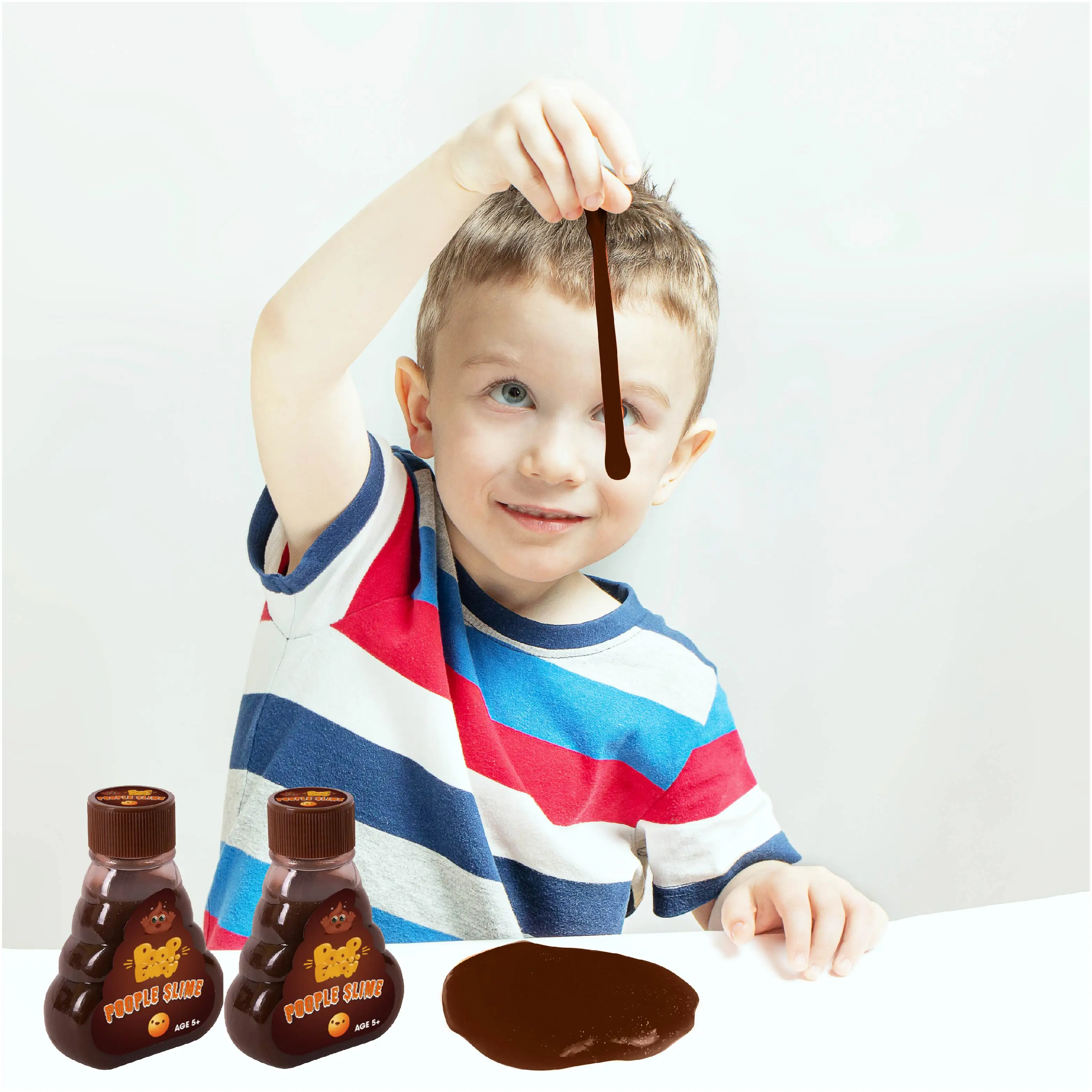Slime Suppliers Eco Friendly  Poo Slime For Joking Funny Poop Super Cool Colorful Liquid Jelly Slime