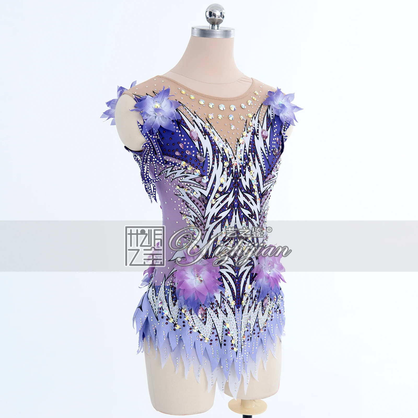 YIZHIJIAN Artistic Gymnastics Uniform Fitness Competition Skills Art Examination Training Professional Performance Customization