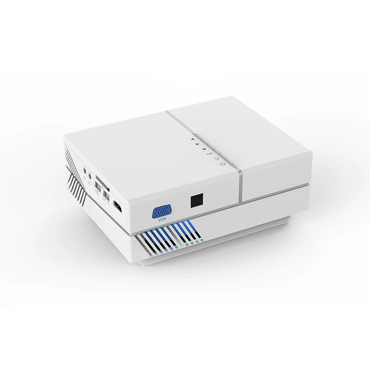 2020 hotsale small portable pocket led DLP projector supporting wifi share home theater projectors