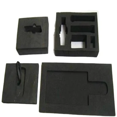 inlay packaging sponge Customized cutting PU foam inserts for package