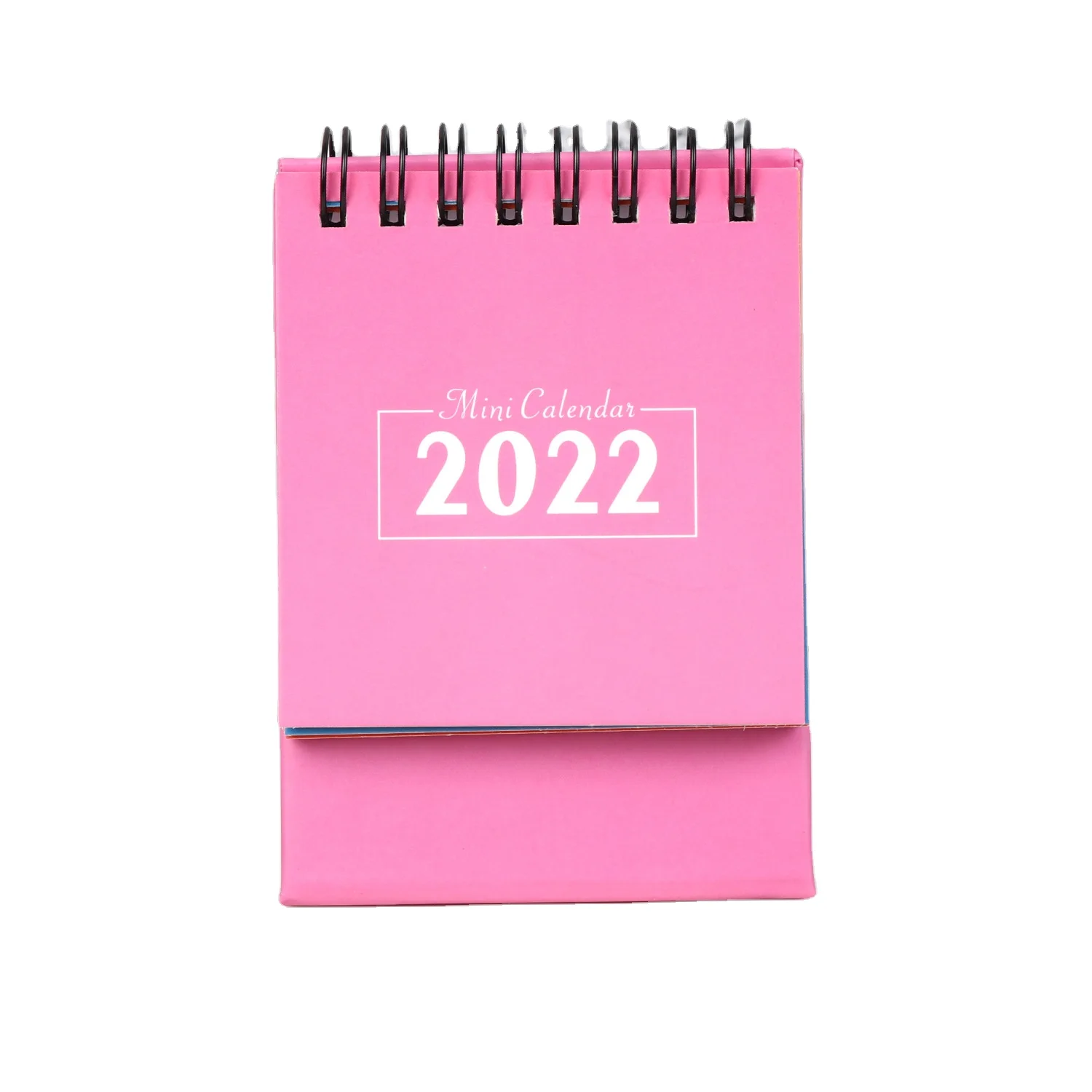Creative And Simple English Mini Desk Calendar Calendar Work Portable Notepad Home Office Desk Flipping Calendar