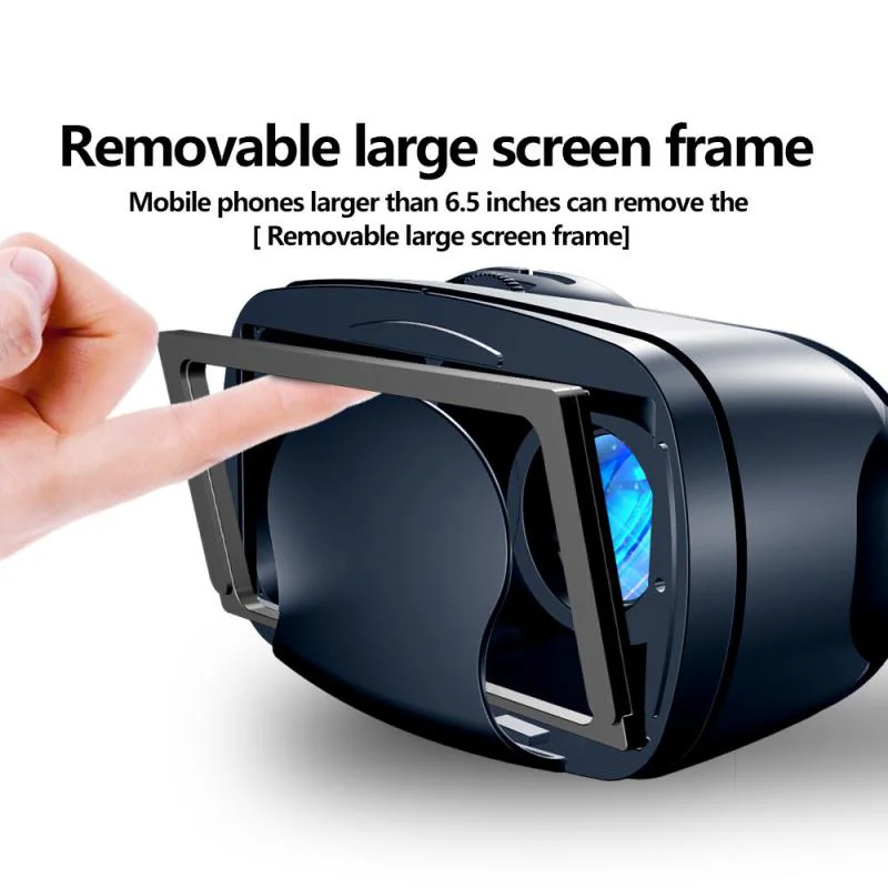 VRG Pro 3D очки виртуальной реальности полноэкранные широкоугольные Очки подходят для 5-7-дюймовых