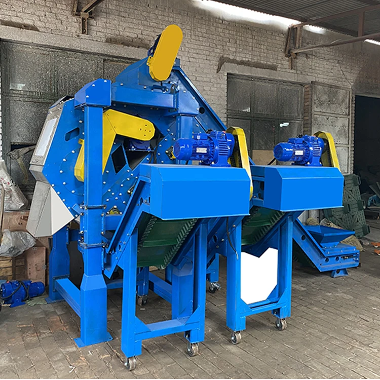 Sand blasting machine powder drum magnetic separator for Iron powder purification equipment