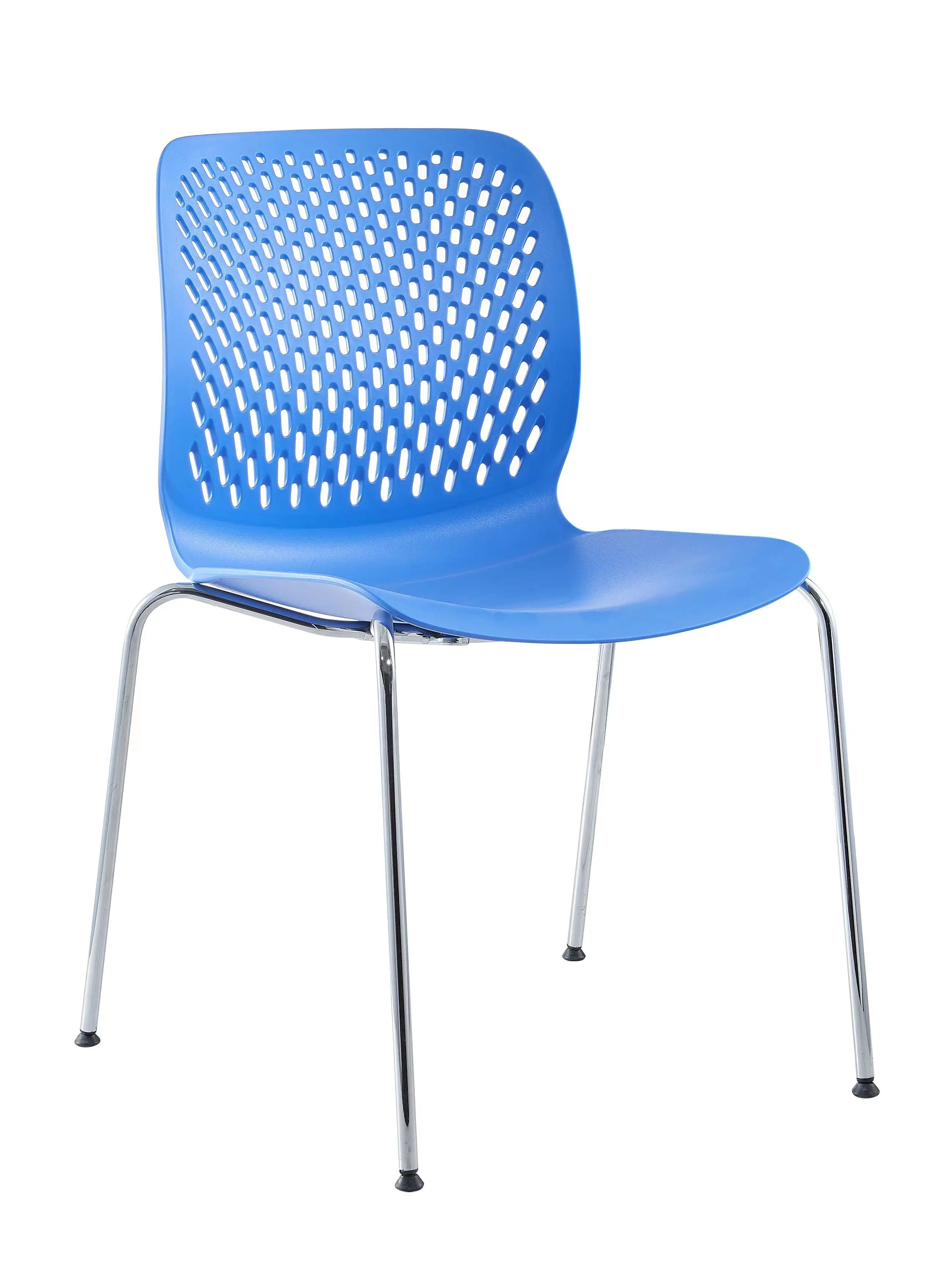 iron chromed leg Stack  pp plastic school training chair