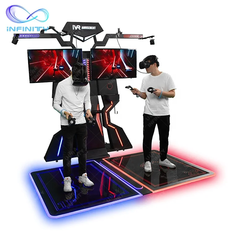 Low Price Virtual Reality Room Interactive Vr Shooting Simulator Arcade Game Machine Station Coin Operated Games For Sale