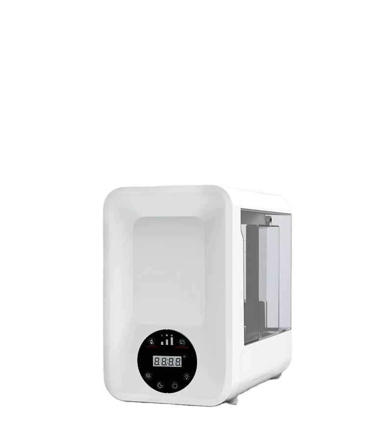 HD600 Customized Moisture Proof Smart humidifier for Bathroom Bedroom with Transparent Water Tank