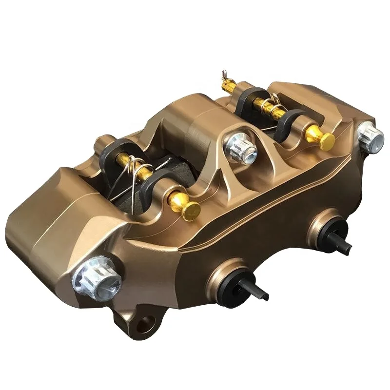 4 Piston 108mm hole spacing OEM Alu Universal Motorcycle Motocross Bicycle Brake Calipers  front cylinder brake pump