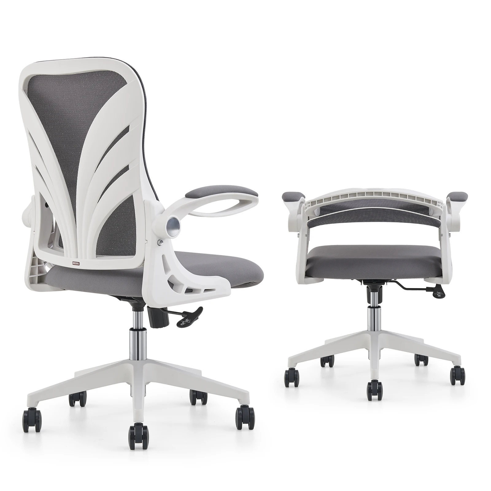 New practical ergonomic chair with head pillow office chair omnibearing rotation can lie with foot pedal