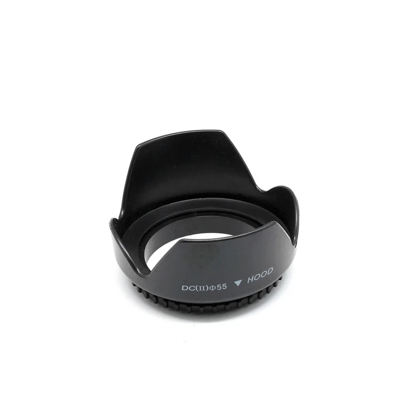 62mm/67mm/72mm/77mm/82mm Professional Camera Lens Hood Flower Shape Screw Mount Lens Hood Shade Light Shield Sunshade Protector