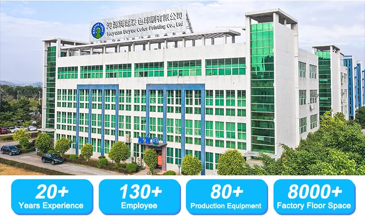 Custom Roll Adhesive Happy New Year Thank You Cards Kraft Paper Christmas Gift Sticker Printing Labels