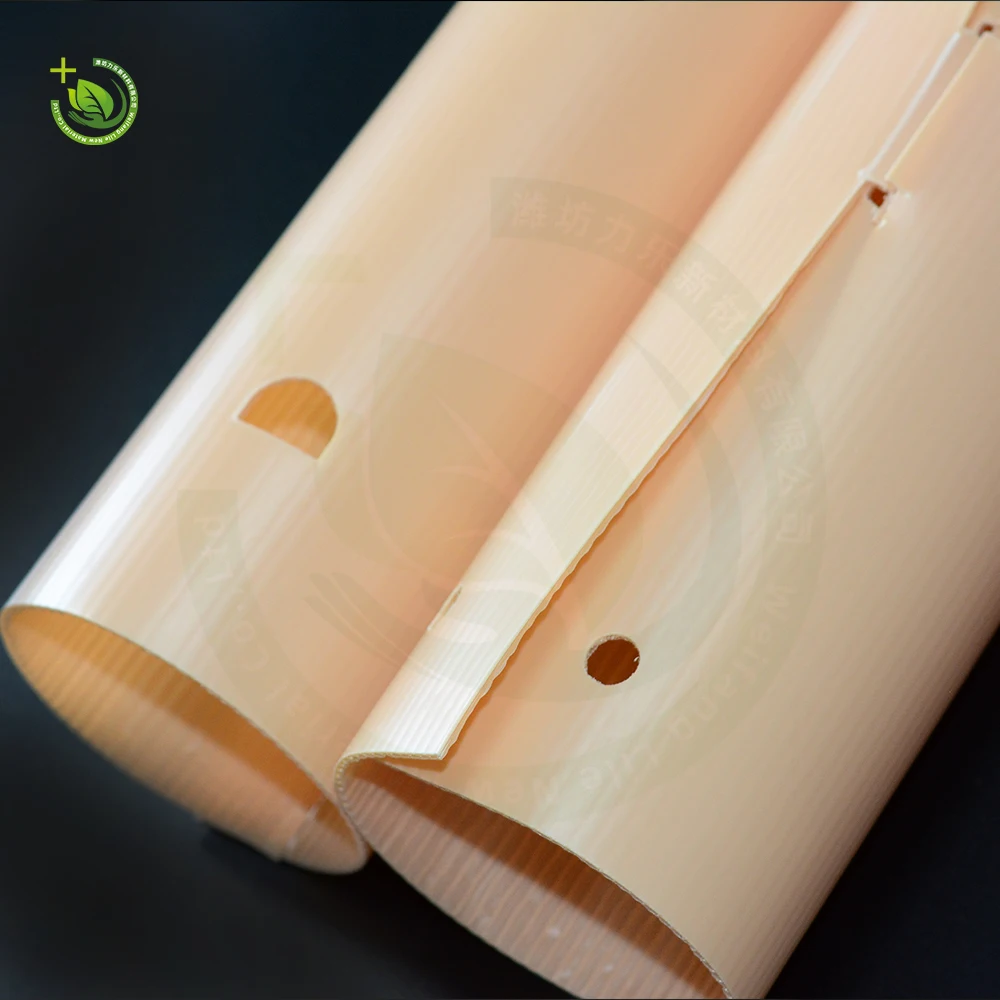 Custom Wind-resistant Corrugated Plastic Tree Guard Tree Protector Vine Guards Shelters Seedling protection Tubes Plant Wraps