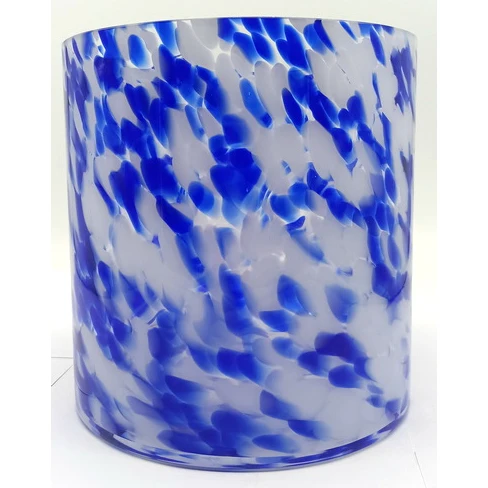 Unique design Fancy Leopard Color vase  home decorative flower handmade glass Vase