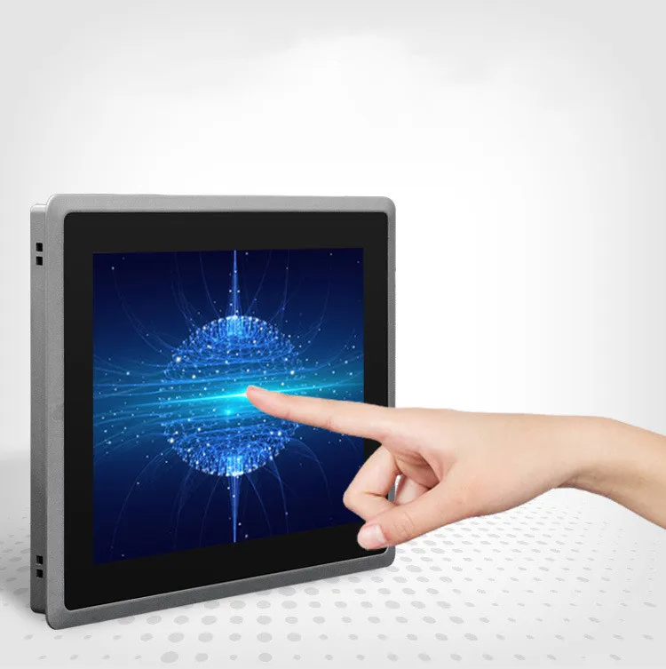 High Brightness 12.1 15 17 19 Inch 1024x768 Grade Sunlight Readable Waterproof Industrial Capacitive Lcd Touch Screen Monitor
