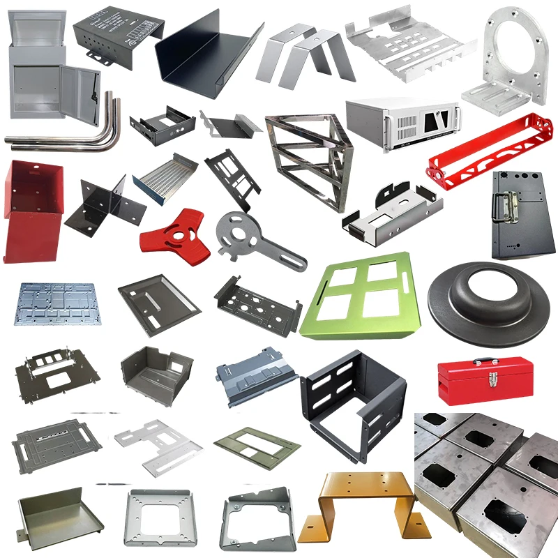 Small Order Welcomed Custom Fabrication Sheet Metal Stamping Deep Drawing Laser Cutting Bending CNC Punching Welding Parts