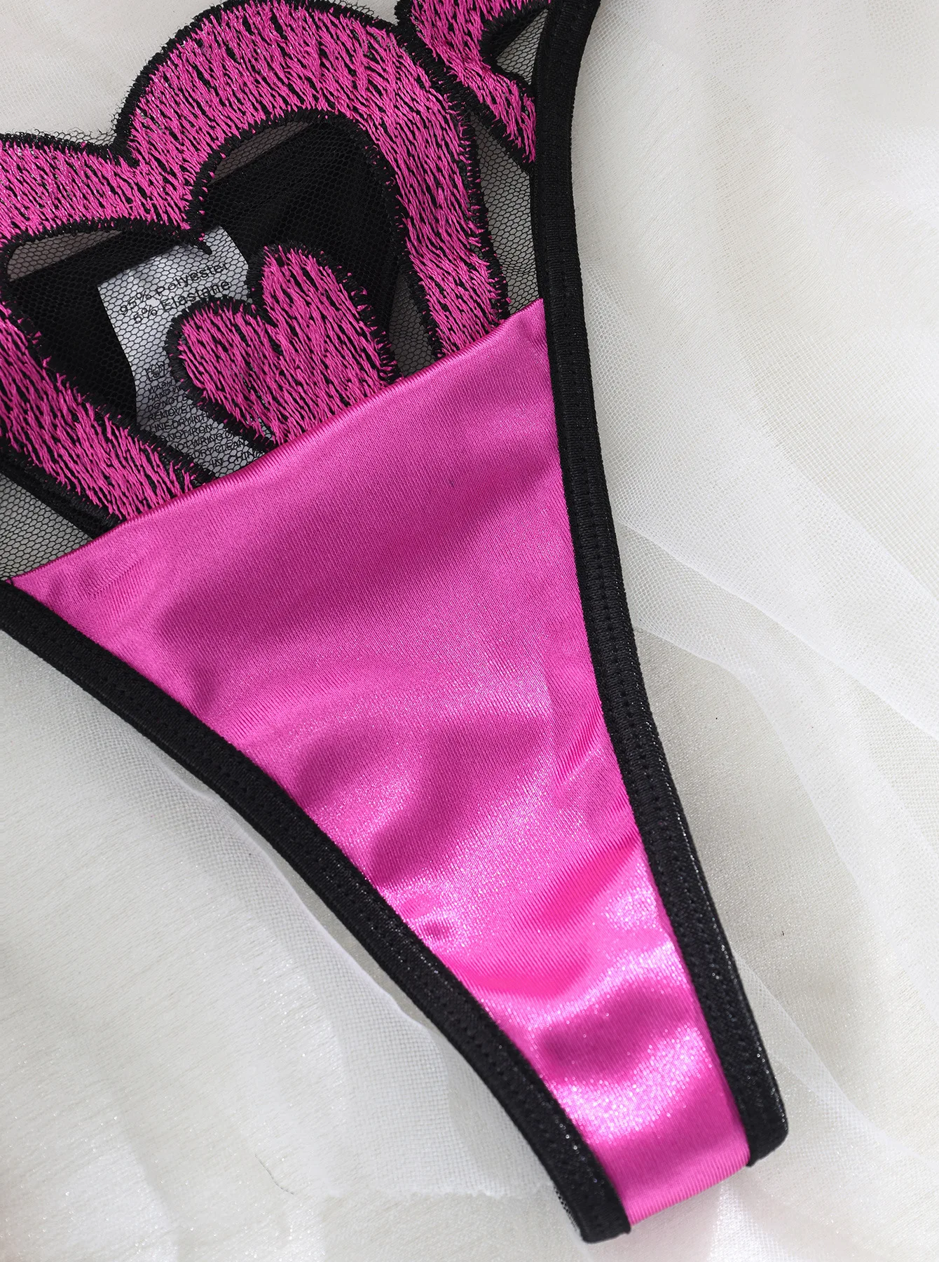 Custom Color Size Hollow Bandage Ring Ring Mesh Handmade Heavy Work Complex Bra Panties Womens Lingerie Sexy Underwear Sets
