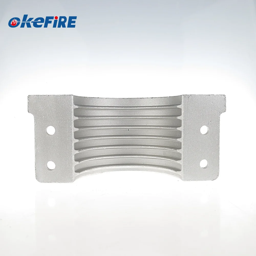 Okefire Aluminum Flange Safety Hose Pipe Clamp DN100 for Piping Fittings