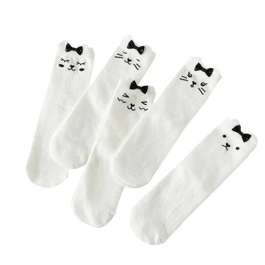 Customize Your Own Logo 2021 Fashion Women Cotton Socks Custom Crew Socks