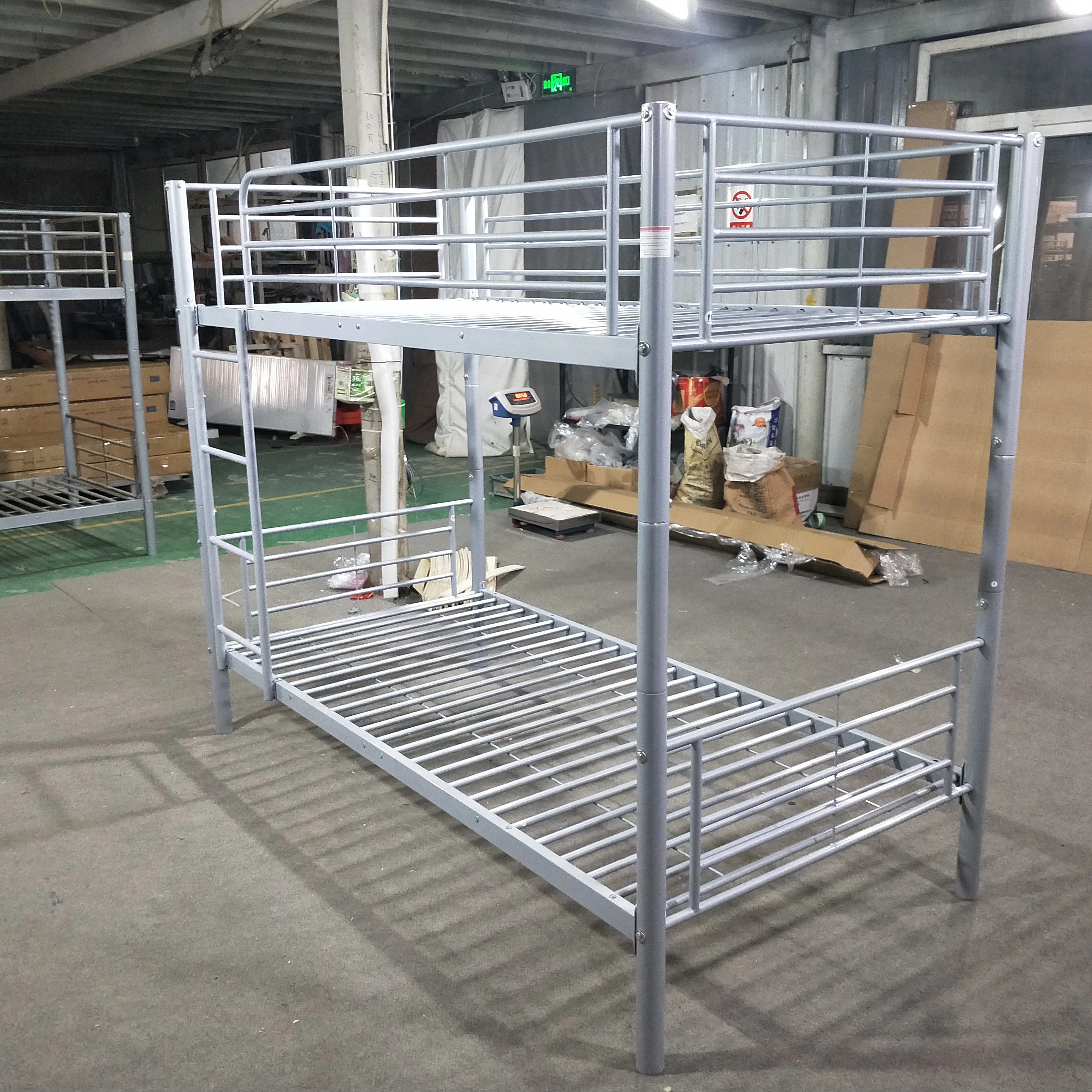 Cheap morden bunk bed for house dormitory on sale