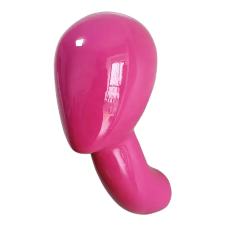 LT-21P картина маслом (Женская длинная шея настенный розовый дисплея париков по самой низкой манекен головы