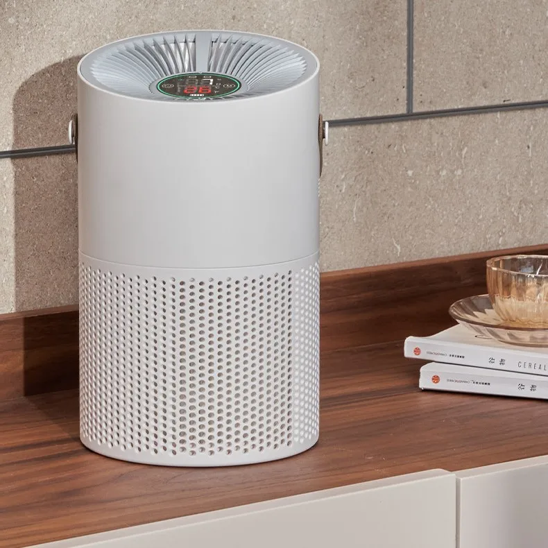 Home Air Purifier Allergies Pets Hair in Bedroom H13 Hepa Filter 24db Filtration System Cleaner True Air Cleaner Filter