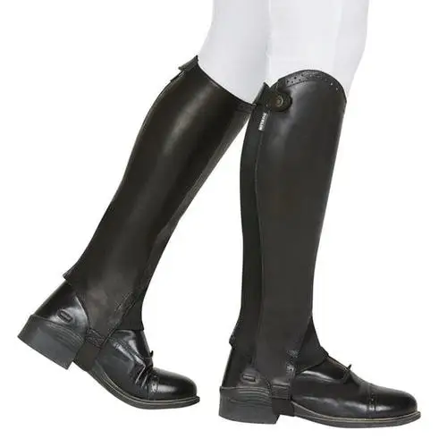 
Comfortable and durable customizable kids horse riding chaps half chaps 