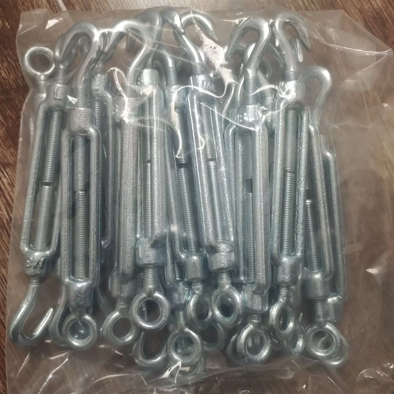 M8 M10 Galvanized Forged DIN1480 Turnbuckle