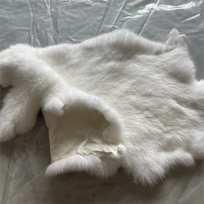 100% Real Skin Genuine Chinchilla Rabbit Fur Pelt For Sale Cheap Price