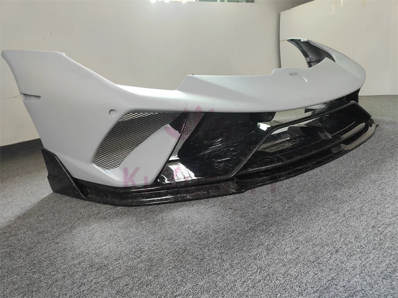 Upgrade Facelift Performance Style Exhaust Engine Cover Car Front Bumper LP610 Body Kit For lamborghini Huracan Bodykit