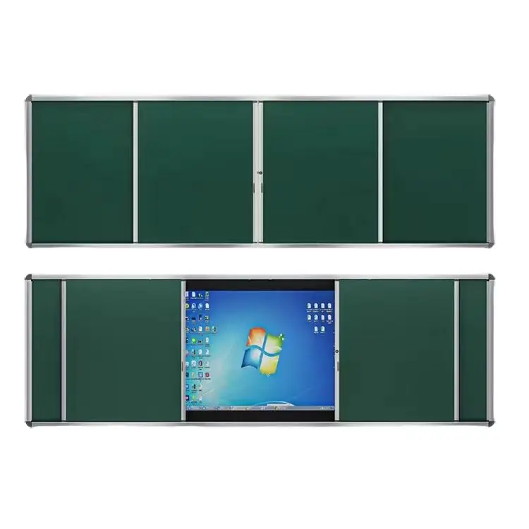Push Pull Blackboard Campus Smart Blackboard Multimedia Teaching Interactive Integrated Machine Push Pull Green Board