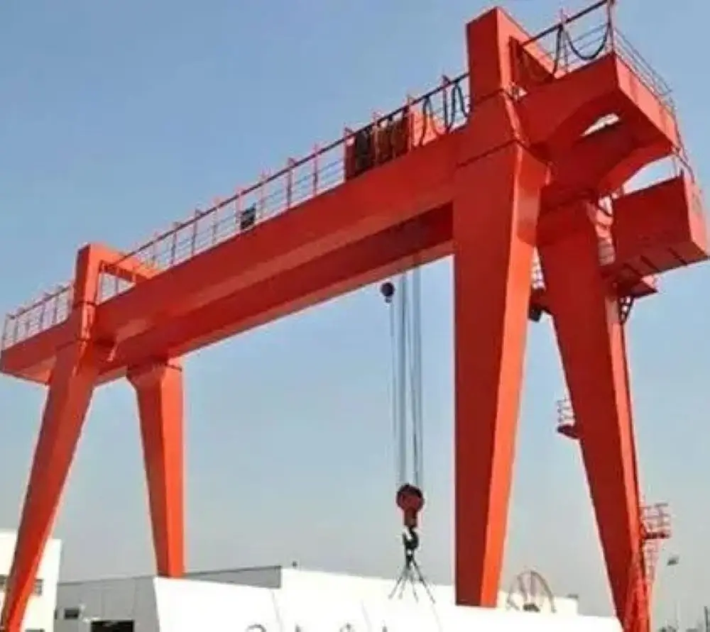 Hook capacity 5ton 10ton 20ton customizable MG-A type Double Girder Gantry Crane factory price