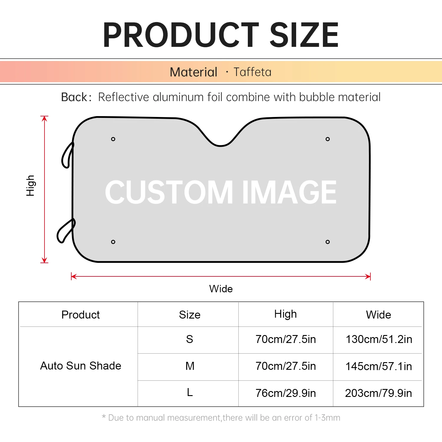 PE Bubble Foldable Car Sun Shades Front Custom Printing Car Sunshade Windscreen Car Umbrella Windshield Sun Reflector Sunshade