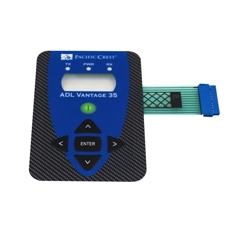 Factory cheap price Gradient custom tactile keypad for electronics membrane switch