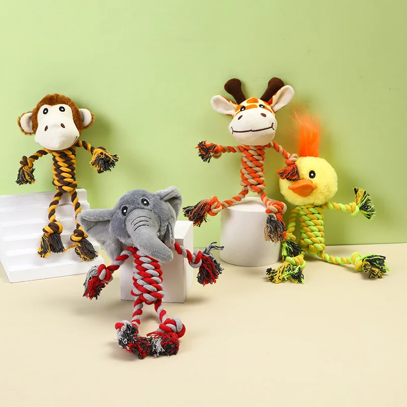 Hot Sales different designs cotton rope dog toys pet pet chew toys pet toys mascotasPopular