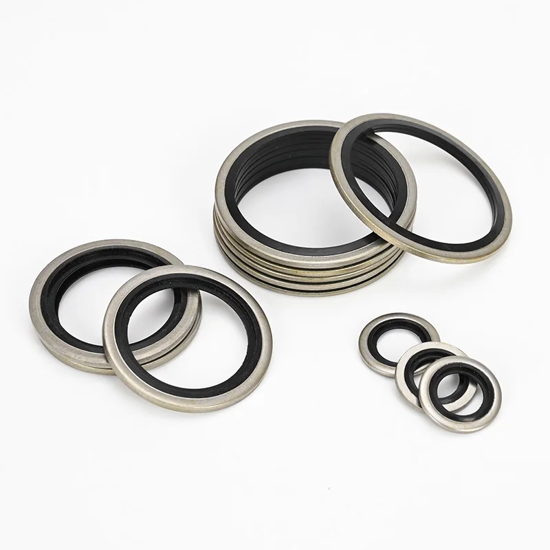 All Sizes Stainless Bounded Seal BSP Sizes Centering Rubber Seal From China Factory NBR FKM