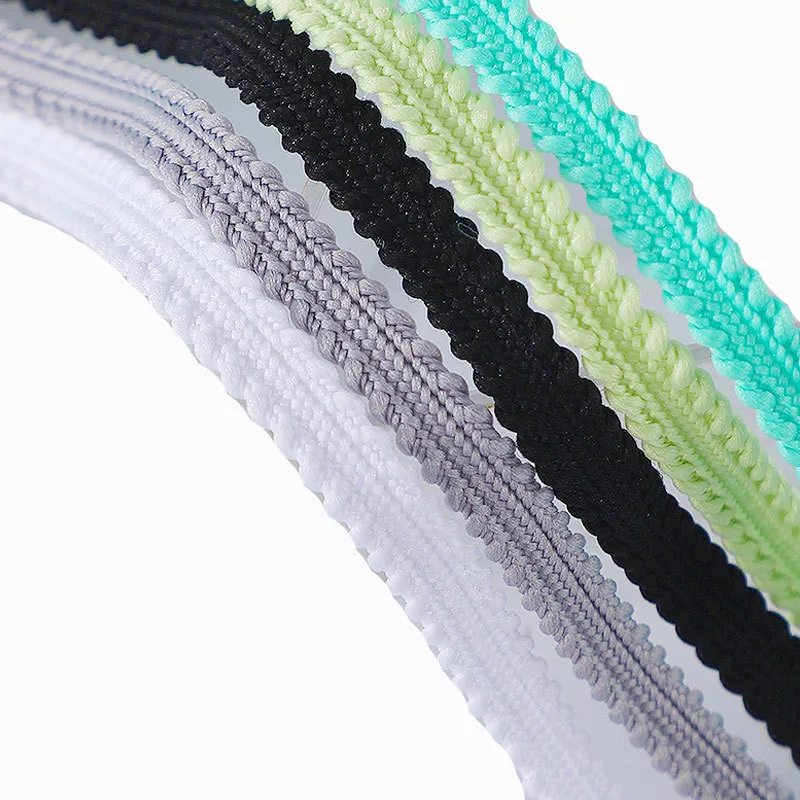 Yrunfeety New 120/140/160CM Flat Sawtooth Shoe Lace 6MM Hockey Laces 15 Colors for  Skate Rope Shoe Lace for Sport Running Shoes