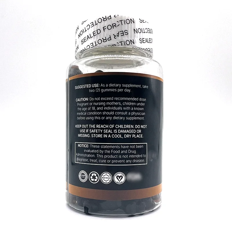 OEM Private Label 3000mg Halal Pure Sugar Free Himalayan Shilajit Gummies individual pack in Stock