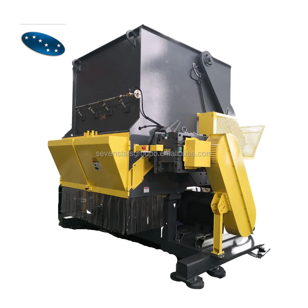 Sevenstars single shaft shredder for used plastic drum